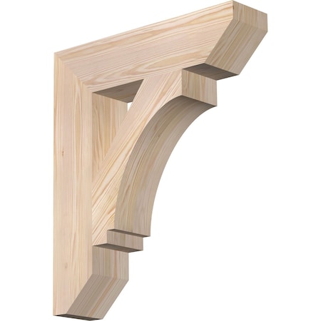Ekena Millwork Imperial Slat Smooth Bracket, Douglas Fir, 5 1/2"W x 24"D x 28"H BKT06X24X28IMP06SDF